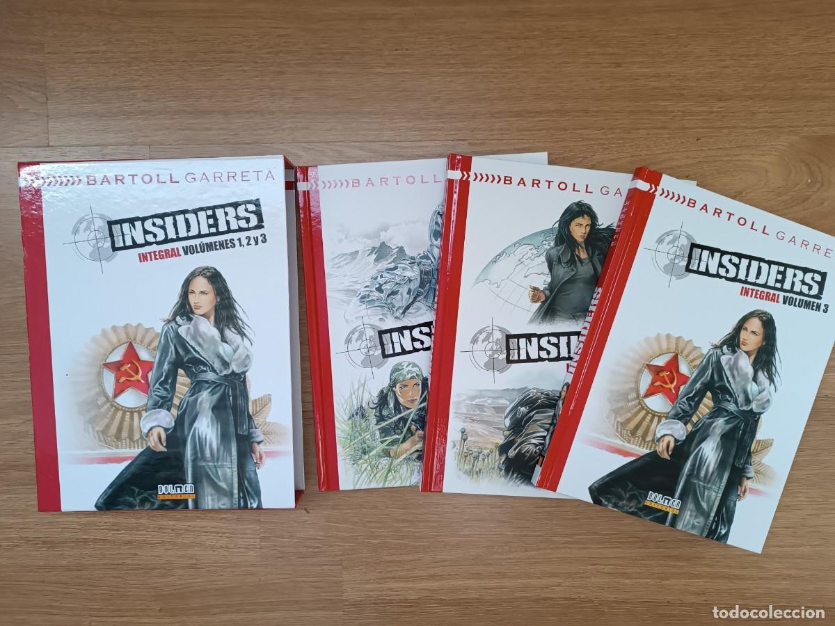 C&oacute;mics: INSIDERS. INTEGRAL. 3 TOMOS. COMPLETA. BARTOLL GARRETA. DOLMEN - Foto 1