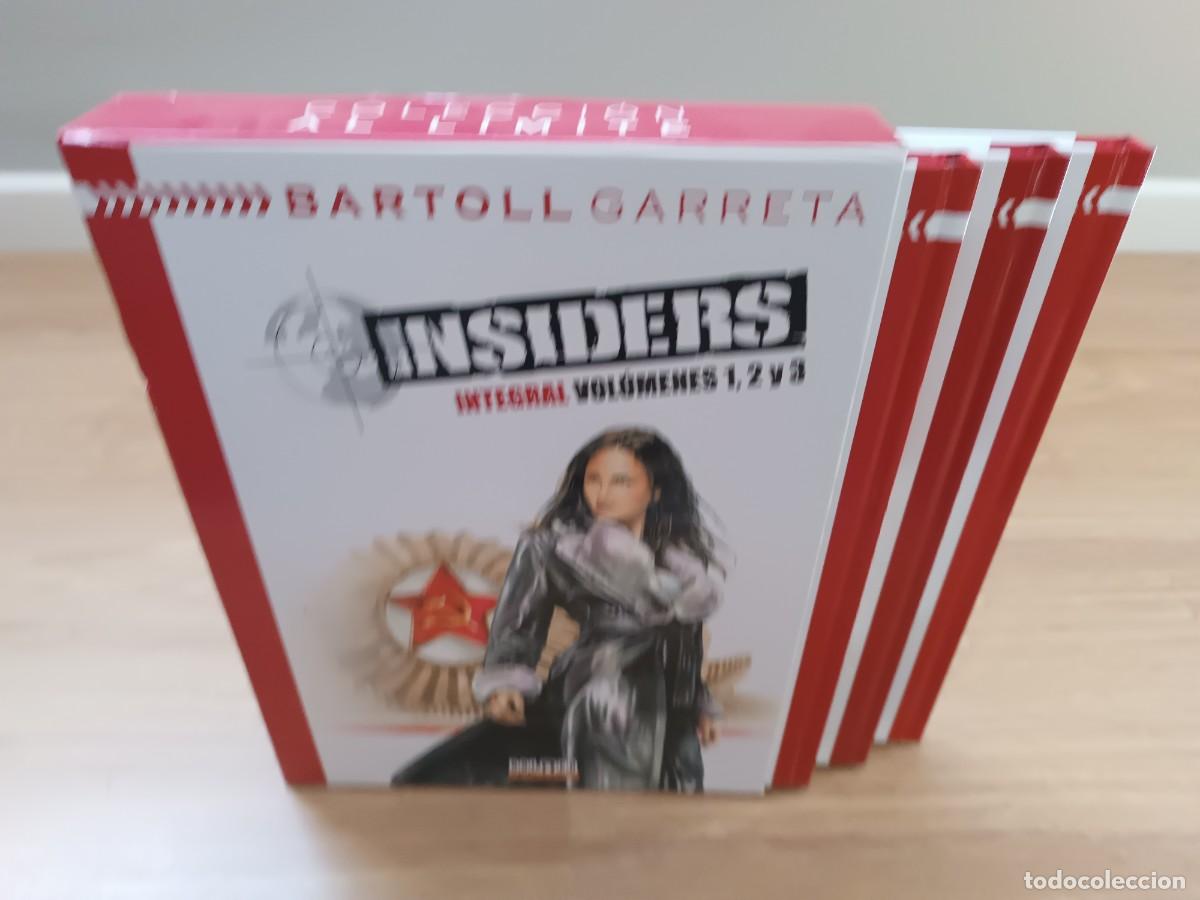 C&oacute;mics: INSIDERS. INTEGRAL. 3 TOMOS. COMPLETA. BARTOLL GARRETA. DOLMEN - Foto 2
