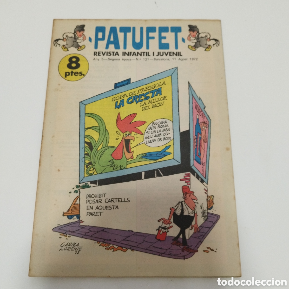 Comics: PATUFET / # 121 / ANY 5 / SEGONA EPOCA / 1972