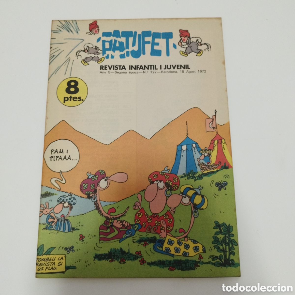Comics: PATUFET / # 122 / ANY 5 / SEGONA EPOCA / 1972