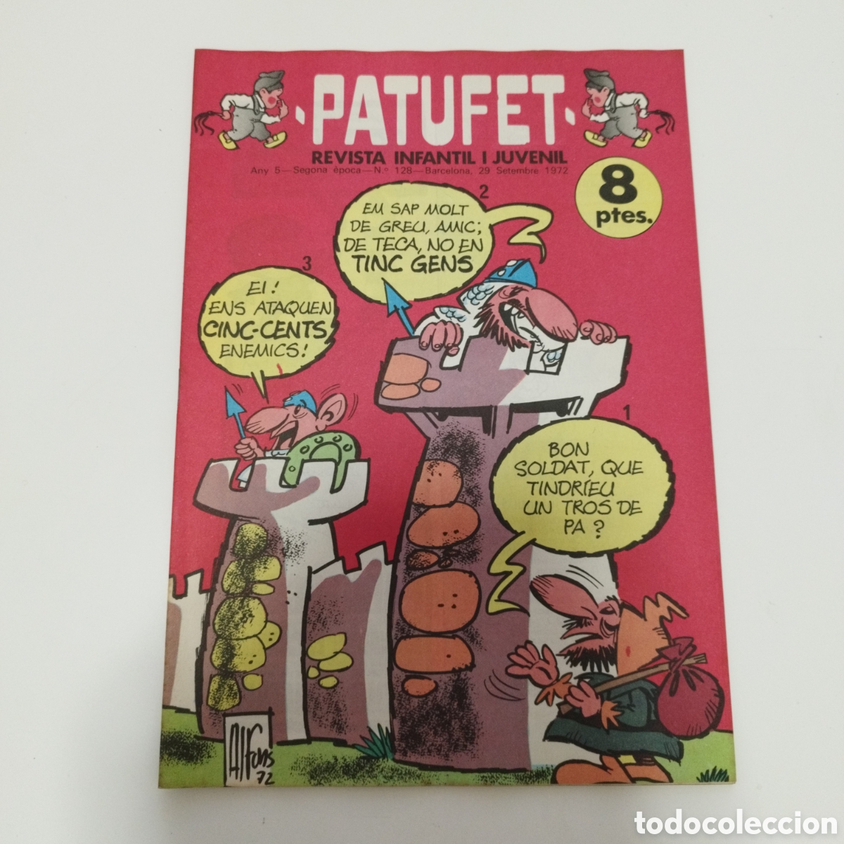 Comics: PATUFET / # 128 / ANY 5 / SEGONA EPOCA / 1972