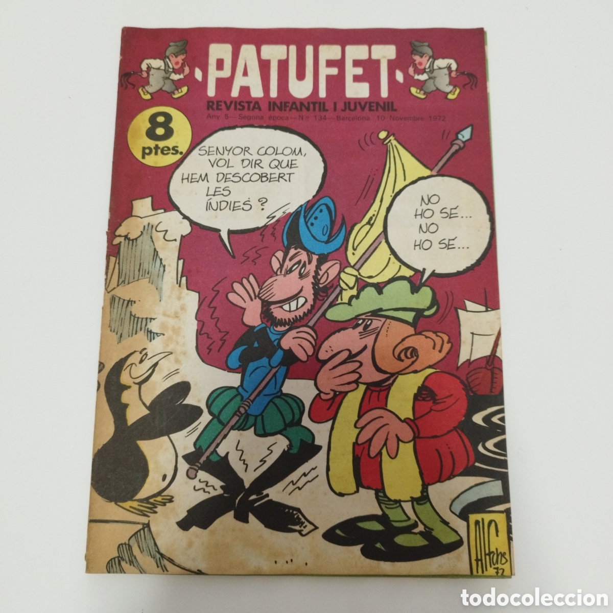 C&oacute;mics: PATUFET / # 134 / ANY 5 / SEGONA EPOCA / 1972