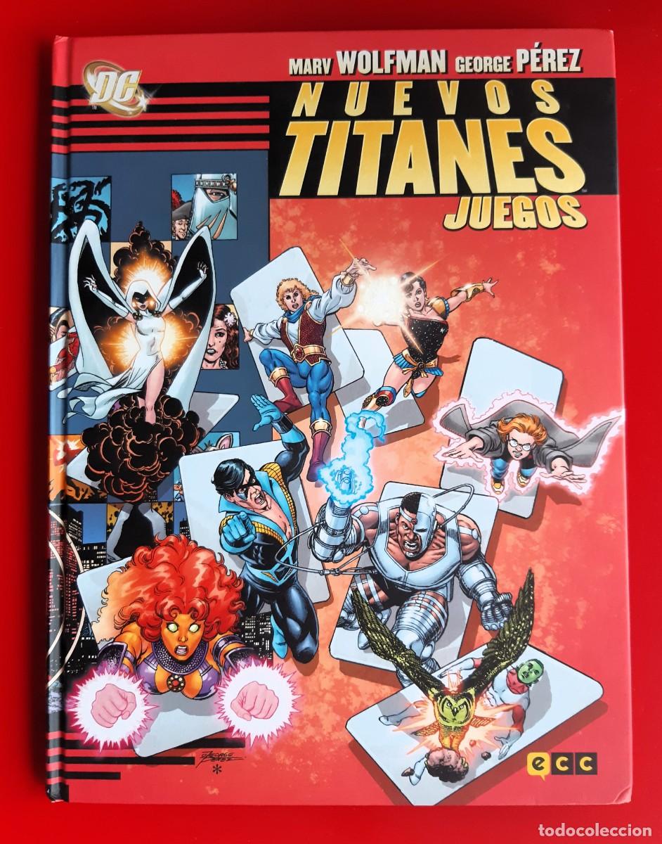 C&oacute;mics: NUEVOS TITANES - JUEGOS - WARV WOLFMAN. GEORGE PEREZ (DC/ECC) - Foto 1