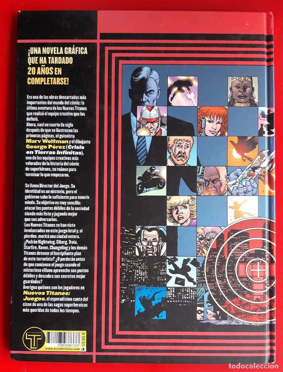 C&oacute;mics: NUEVOS TITANES - JUEGOS - WARV WOLFMAN. GEORGE PEREZ (DC/ECC) - Foto 2