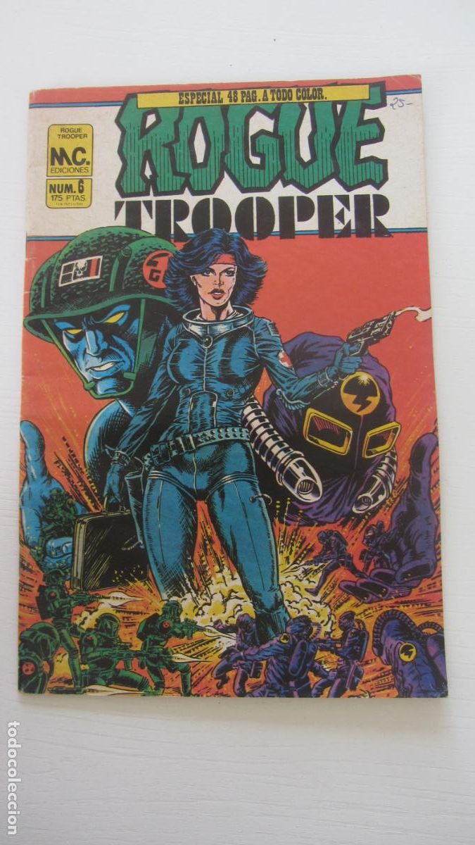 C&oacute;mics: ROGUE TROOPER N&ordm; 6 - PVP 125 PTAS. MC EDICIONES ARX93 - Foto 1