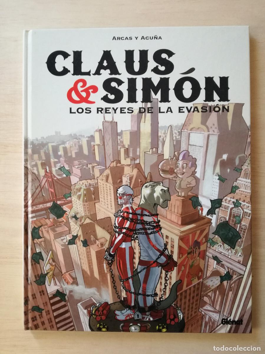 C&oacute;mics: CLAUS & SIMON LOS REYES DE LA EVASION - ARCAS ACU&Ntilde;A - PEDIDO MINIMO 7&euro; - Foto 1