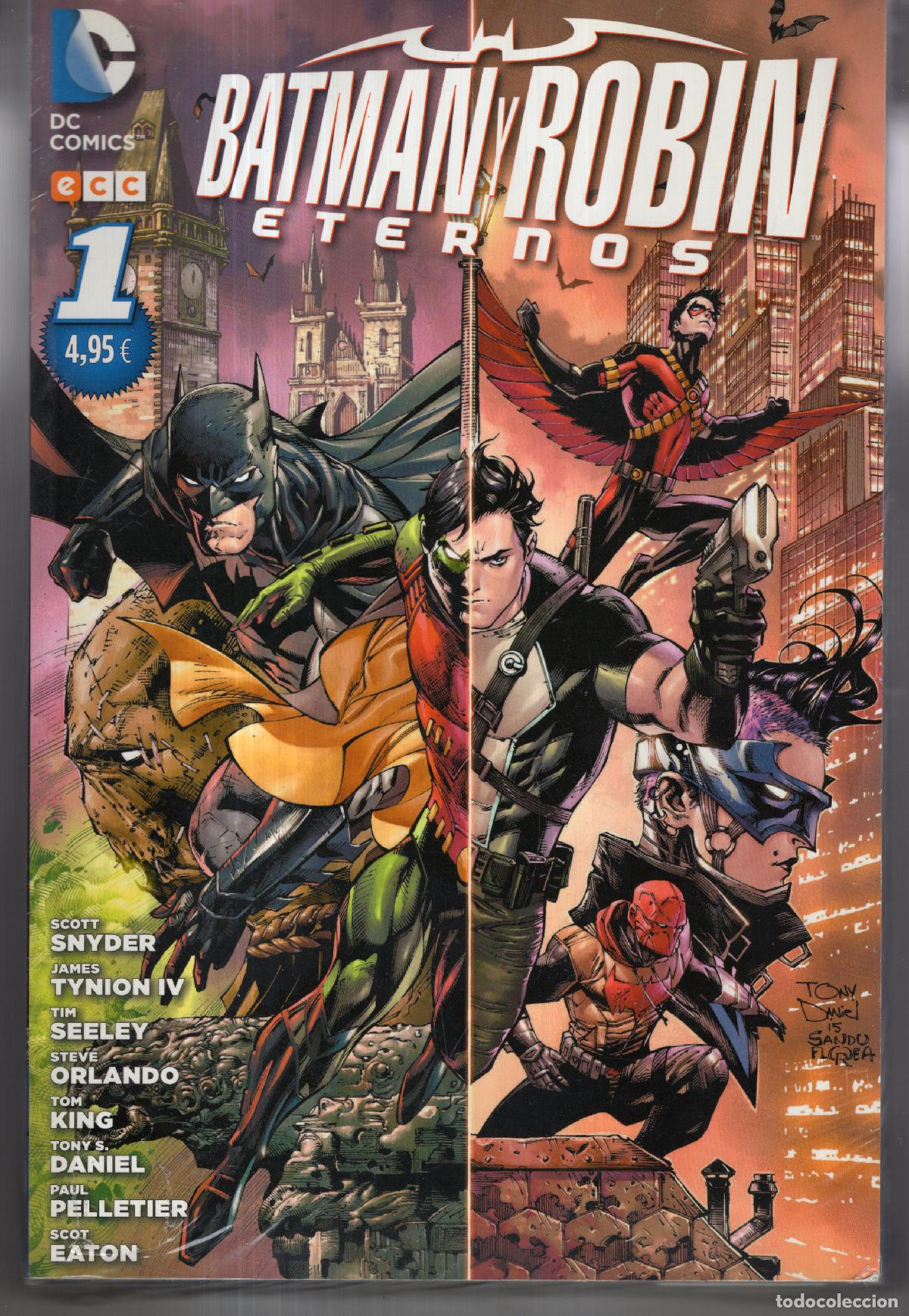 C&oacute;mics: BATMAN Y ROBIN ETERNOS COMPLETA 1 AL 6 - ECC - ESTADO EXCELENTE - OFI15J - Foto 1