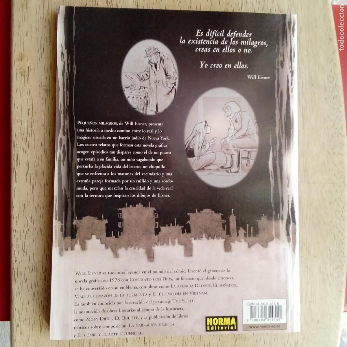 C&oacute;mics: Peque&ntilde;os milagros. Will Eisner. Colecci&oacute;n n&ordm;9 - Foto 2