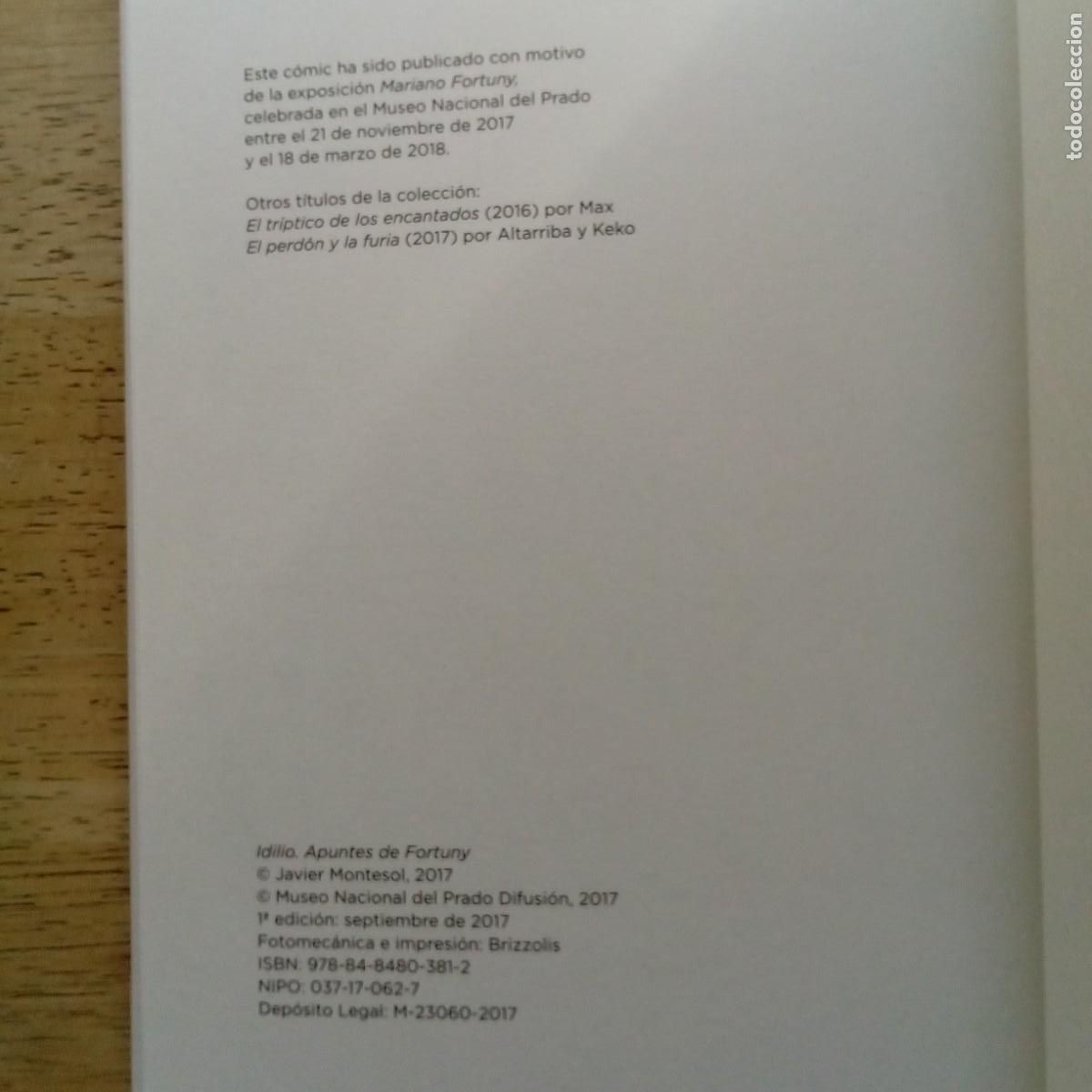 C&oacute;mics: Idilio. Apuntes de Fortuny. Montesol - Foto 3
