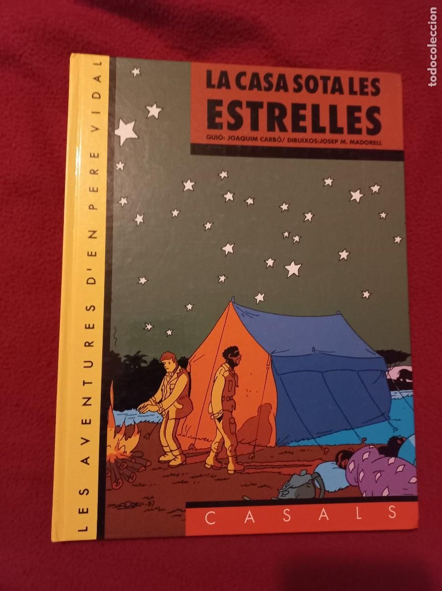 C&oacute;mics: LA CASA SOTA LES ESTRELLES - PERE VIDAL 7 - J.CARBO & MADORELL - ED. CASALS - CARTONE - EN CATALAN