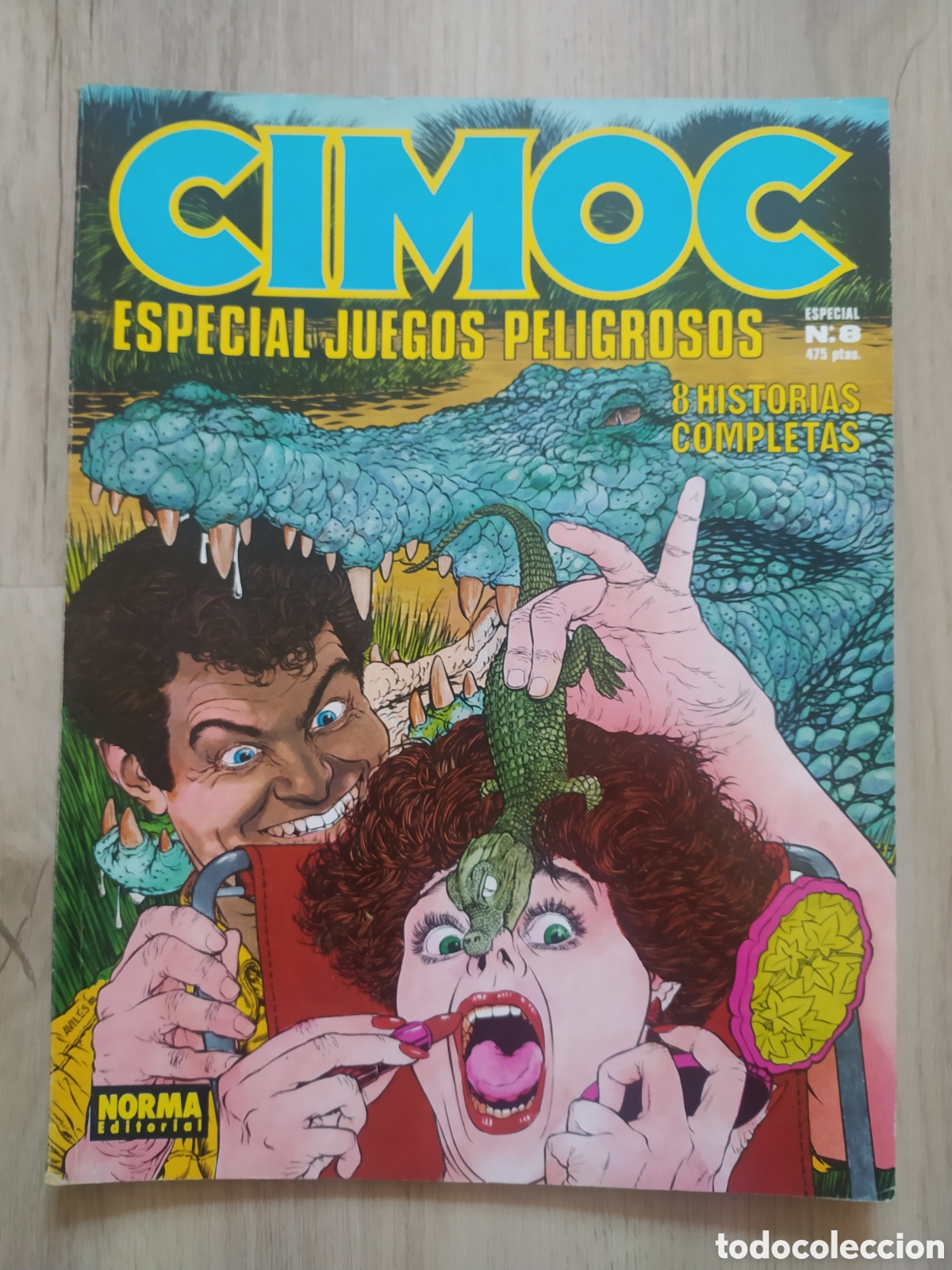 C&oacute;mics: CIMOC N&deg; 8 - Especial juegos peligrosos - NORMA editorial