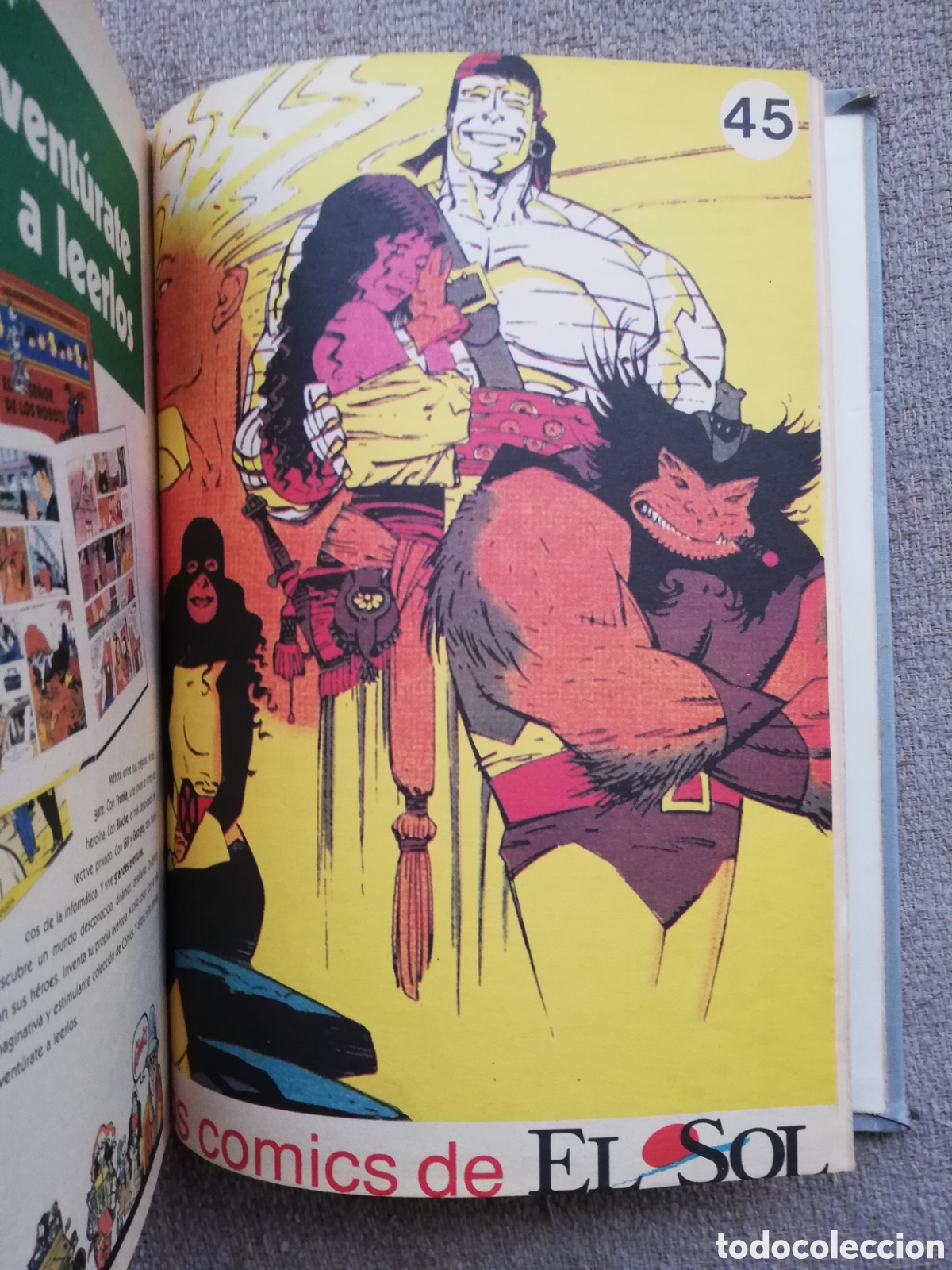 C&oacute;mics: Los comics de el peri&oacute;dico El Sol, del 19 al 45. Encuadernado - Foto 4