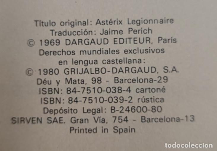 C&oacute;mics: COMIC, ASTERIX LEGIONARIO, GRIJALBO 1980 - Foto 5