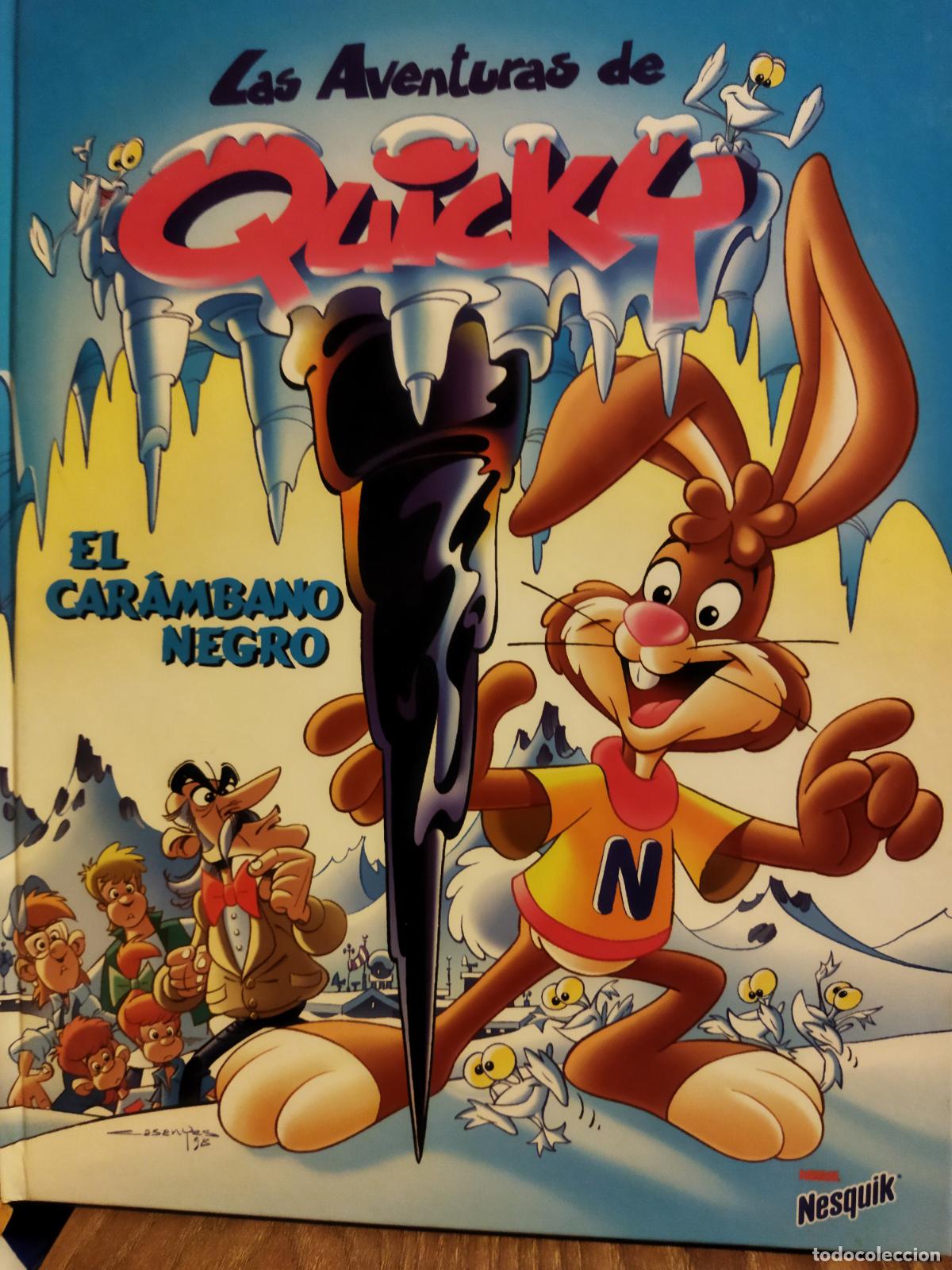 C&oacute;mics: El car&aacute;mbano negro las aventuras de Quicky - Foto 1