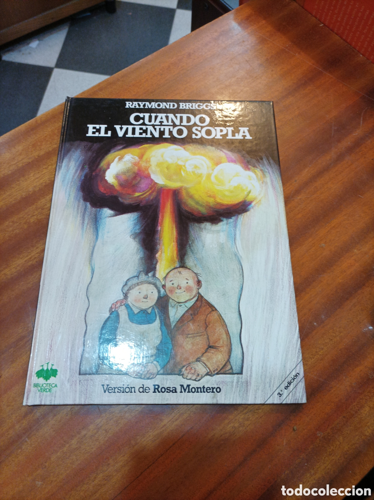 C&oacute;mics: CUANDO EL VIENTO SOPLA.RAYMOND BRIGGS.3 EDICI&Oacute;N 1984 VERSI&Oacute;N DE ROSA MONTERO - Foto 1