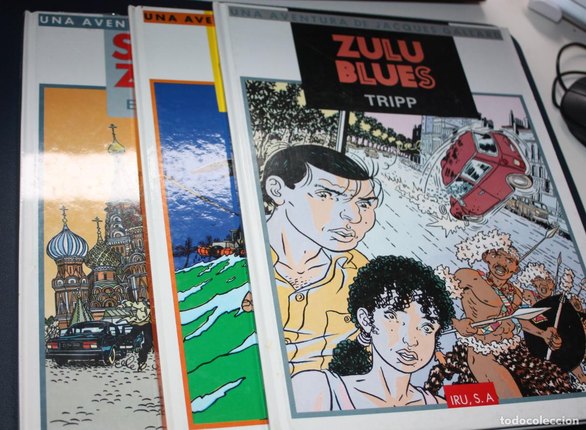 C&oacute;mics: LAS AVENTURAS DE JACQUES GALLARD, Completa en 3 TOMOS (BARCELO Y TRIPP.) - Foto 1