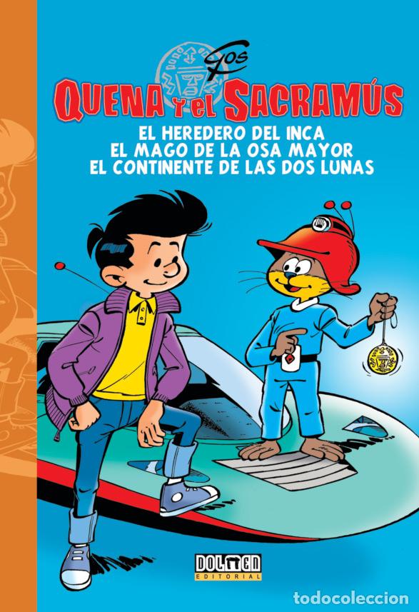 C&oacute;mics: Quena y el Sacram&uacute;s INTEGRAL n&ordm; 01 (DOLMEN EDITORIAL) - OFERTA - - Foto 1