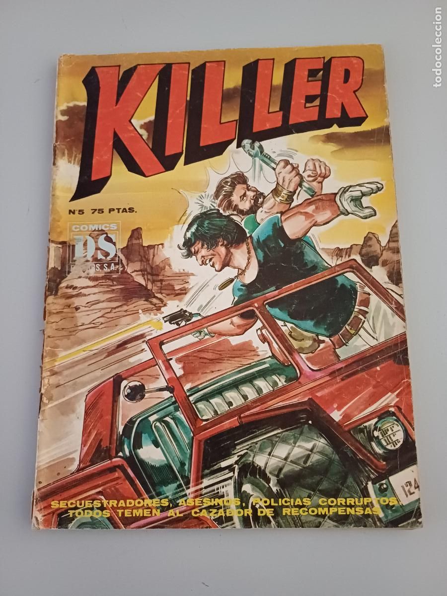 C&oacute;mics: KILLER N&Uacute;MERO 5. C&Oacute;MICS DS. EDITORS S.A. DALMAU SOCIAS. 1981 - Foto 1