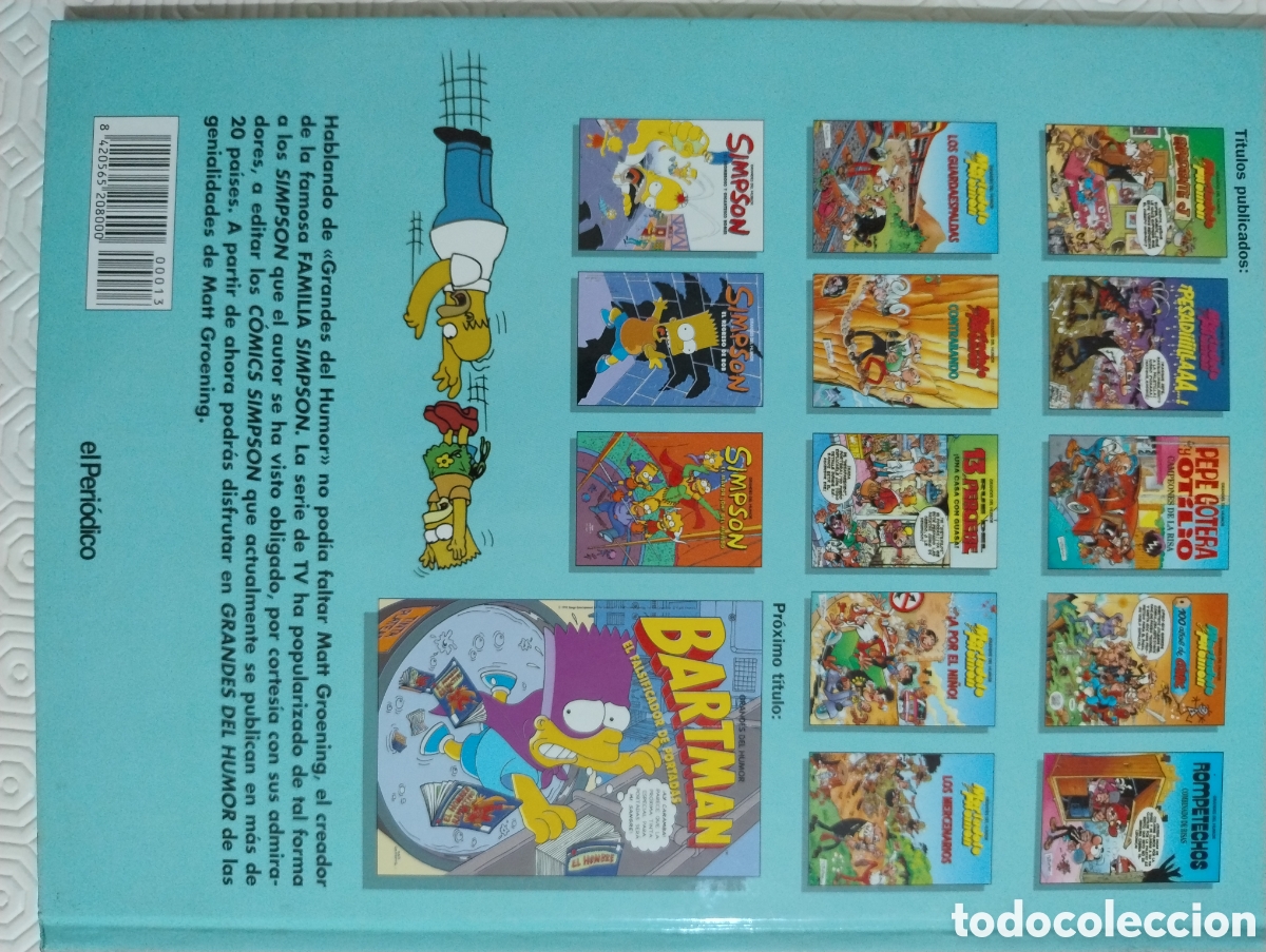 C&oacute;mics: Grandes del humor Simpson el mayor oh! del mundo - Foto 5