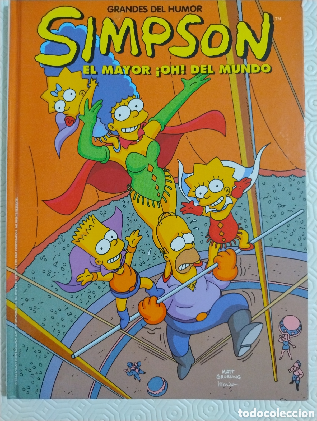 C&oacute;mics: Grandes del humor Simpson el mayor oh! del mundo - Foto 1