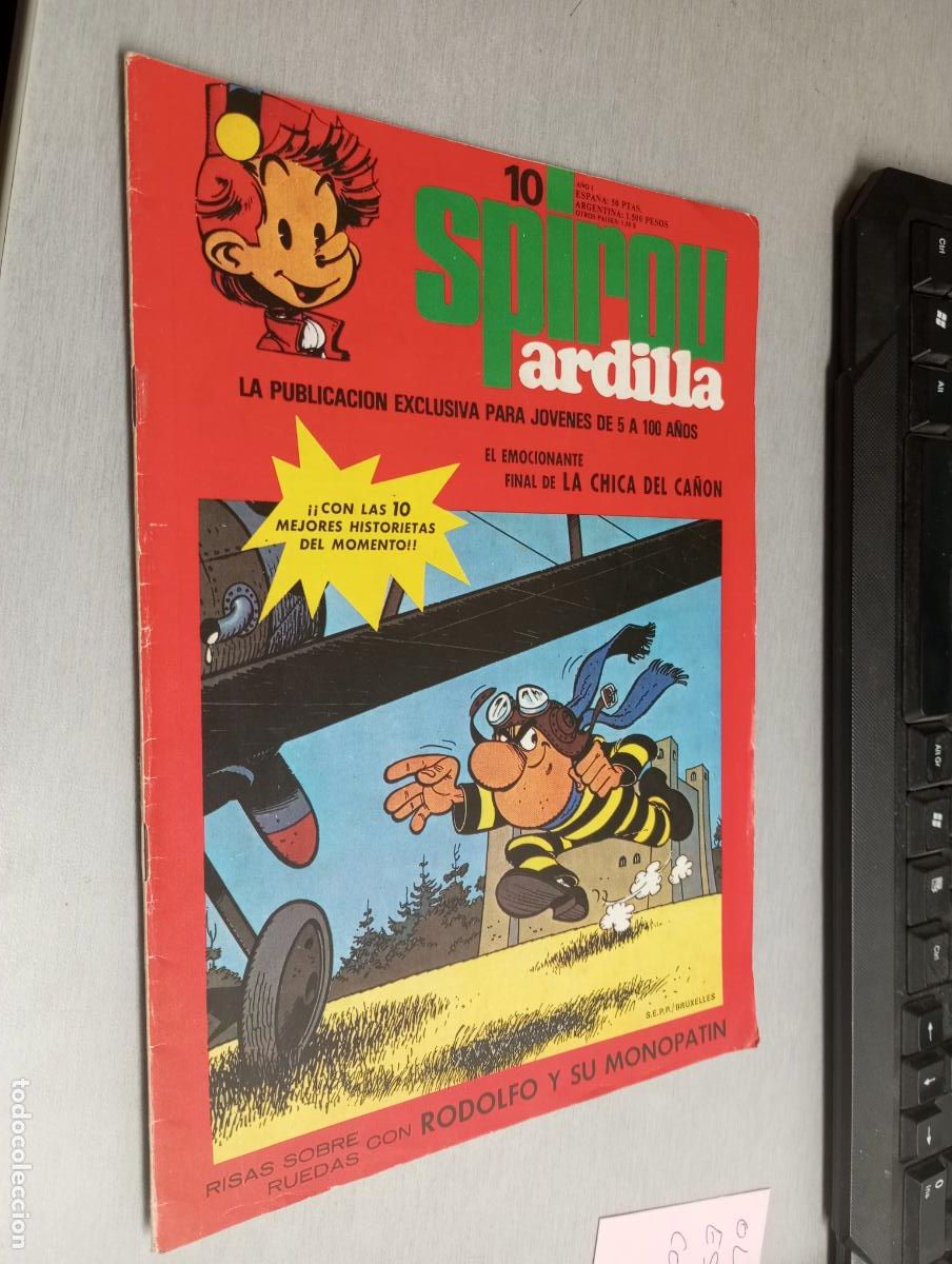 C&oacute;mics: SPIROU ARDILLA N&ordm; 10 / EDITORA MUNDIS - Foto 1