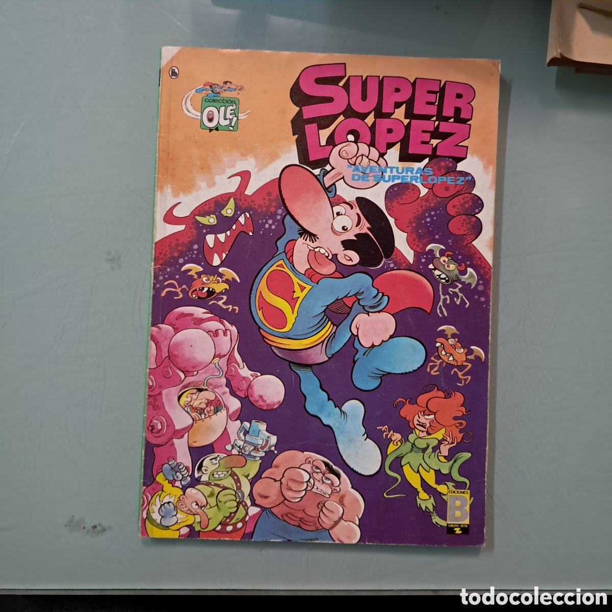C&oacute;mics: S&uacute;per L&oacute;pez,1 SL,225 pesetas, Ediciones B - Foto 1