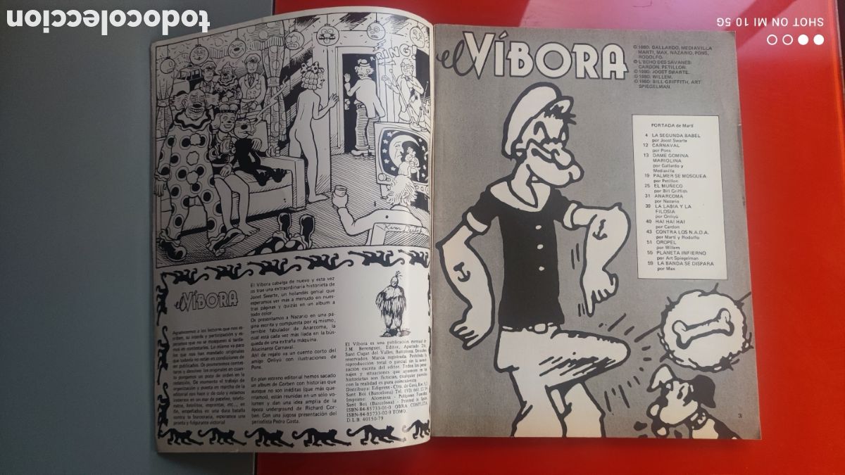 C&oacute;mics: REVISTA &rdquo;EL VIBORA&rdquo;N&deg; 3 ( 109 PESETAS) - Foto 4