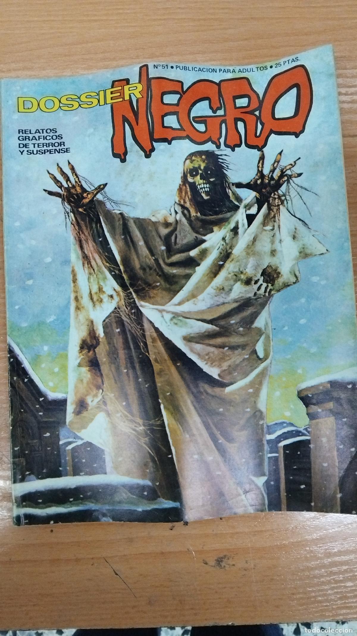 C&oacute;mics: DOSSIER NEGRO N&ordm; 51 - EDITORIAL DELTA. - Foto 1