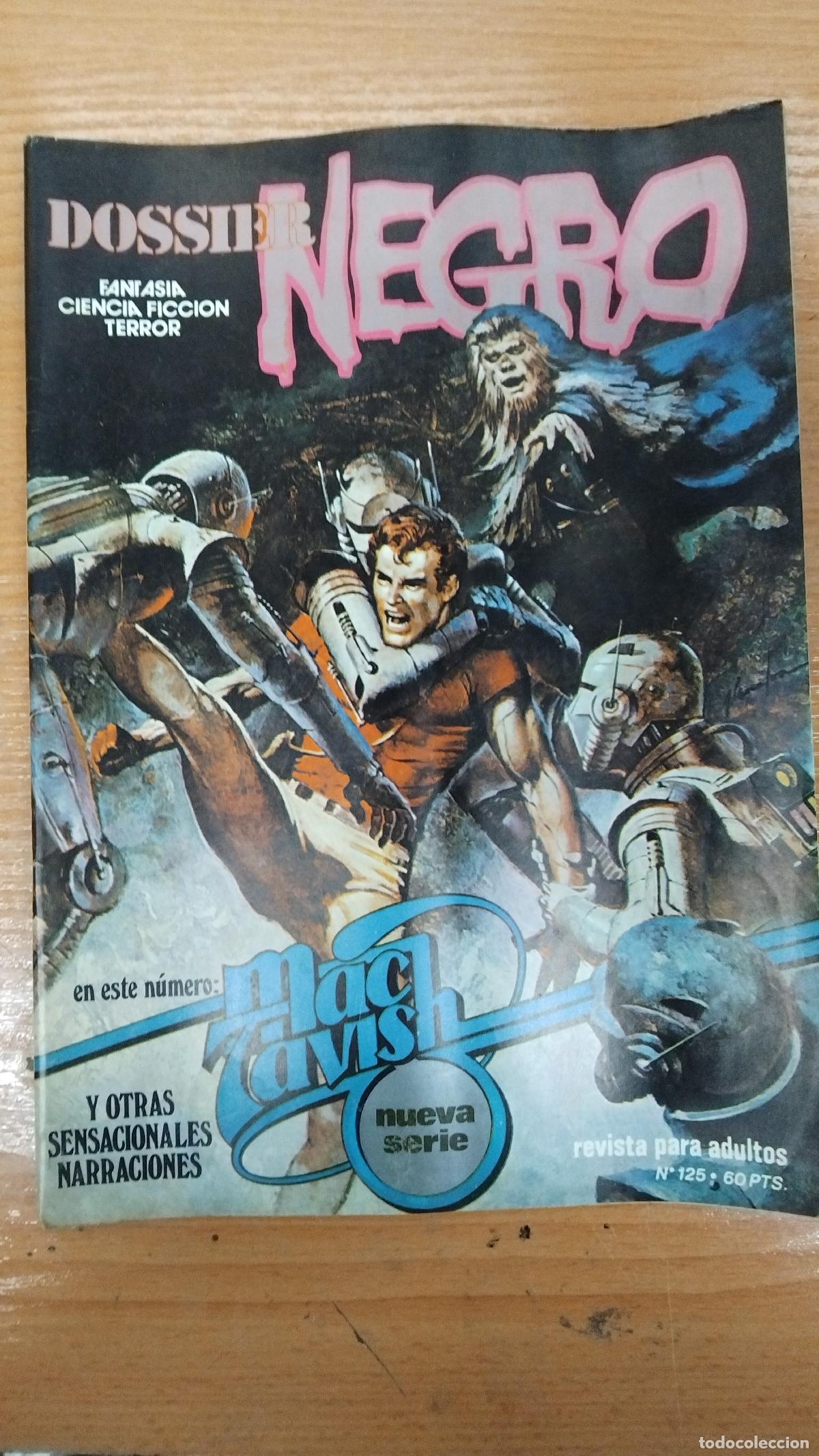 C&oacute;mics: DOSSIER NEGRO N&ordm; 125 - EDITORIAL DELTA. - Foto 1