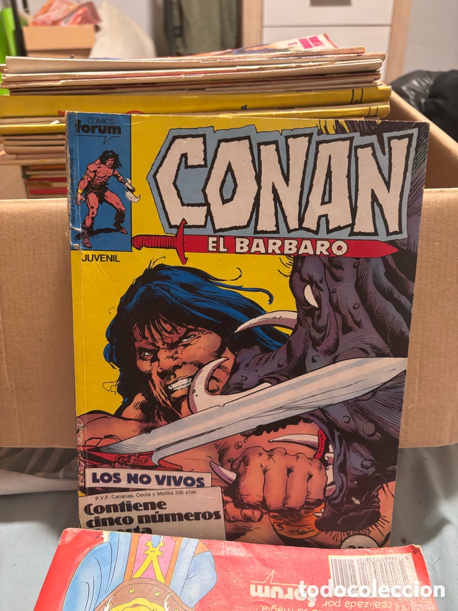 C&oacute;mics: Lote 4 c&oacute;mics Jeyper man , Conan , Dossier negro - Foto 2
