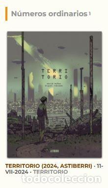 C&oacute;mics: TERRITORIO - David Mu&ntilde;oz - Astiberri ed. a&ntilde;o 2024 - como NUEVO - Foto 3