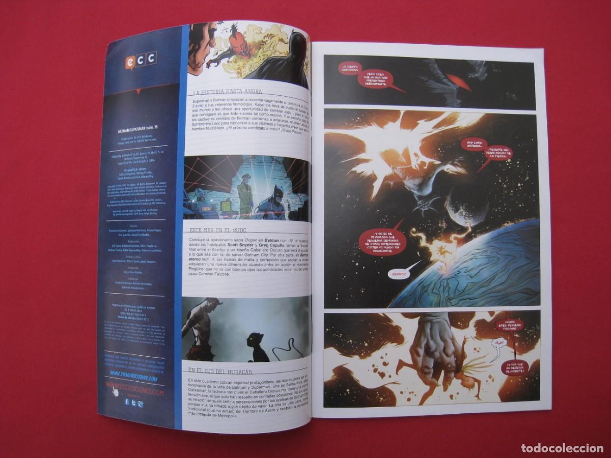 C&oacute;mics: BATMAN SUPERMAN - N&ordm; 15 - DC COMICS - ECC. - Foto 8