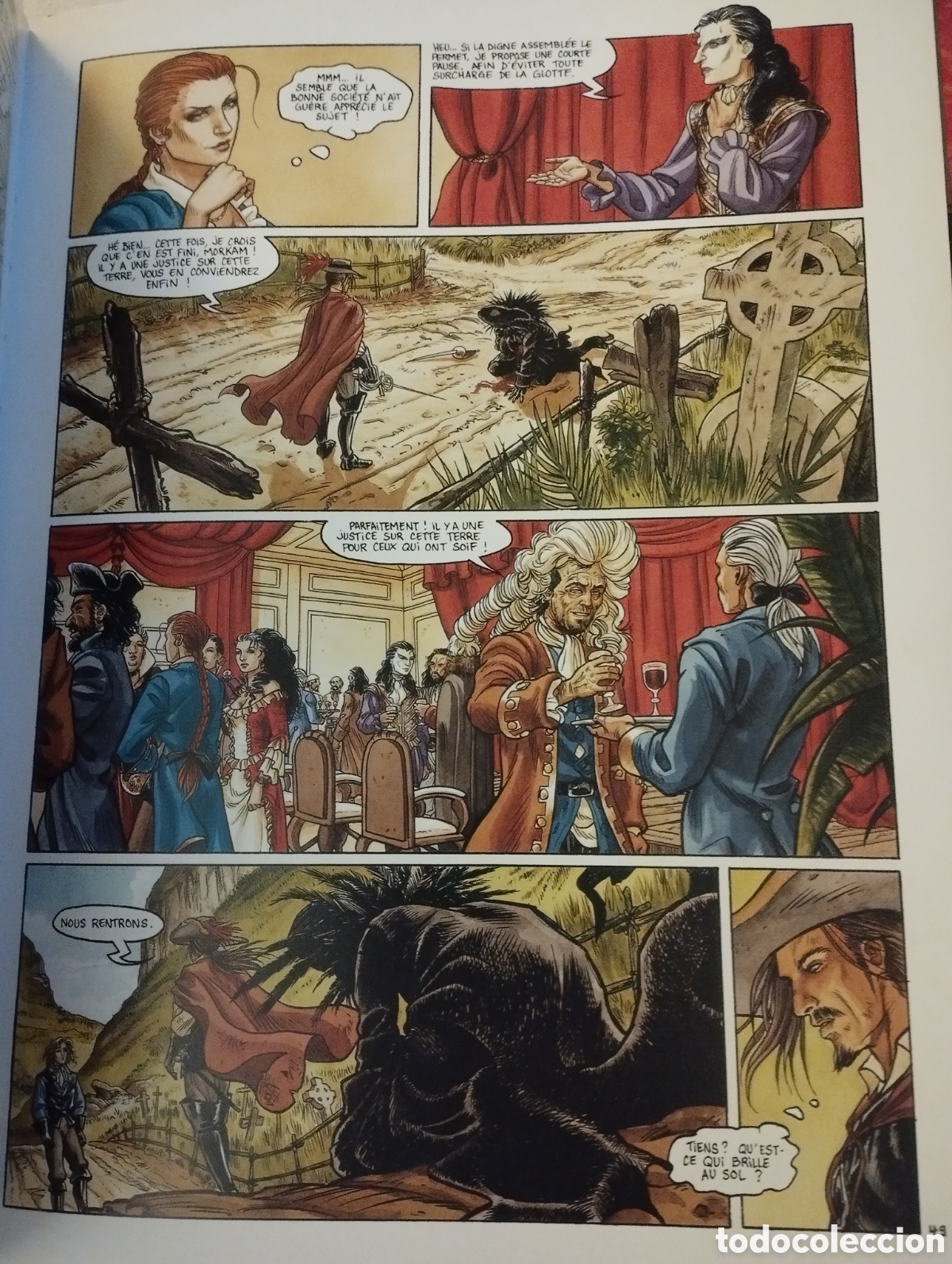 C&oacute;mics: BARRACUDA 2. CICATRICES (JEAN DUFAUX / J&Eacute;R&Eacute;MY) TEXTO EN FRANC&Eacute;S - Foto 3