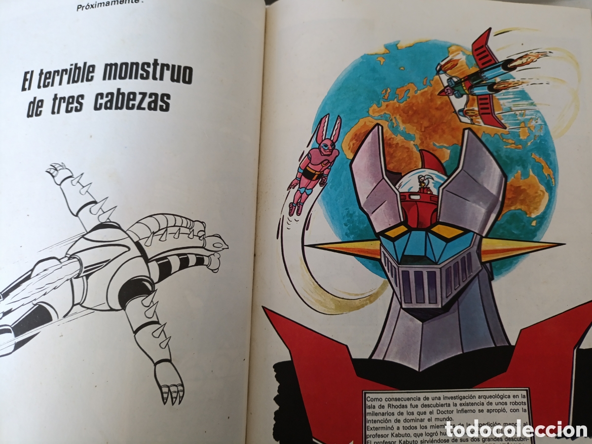 C&oacute;mics: Tomo con 6 cap&iacute;tulos Mazinger z .1978 - Foto 3