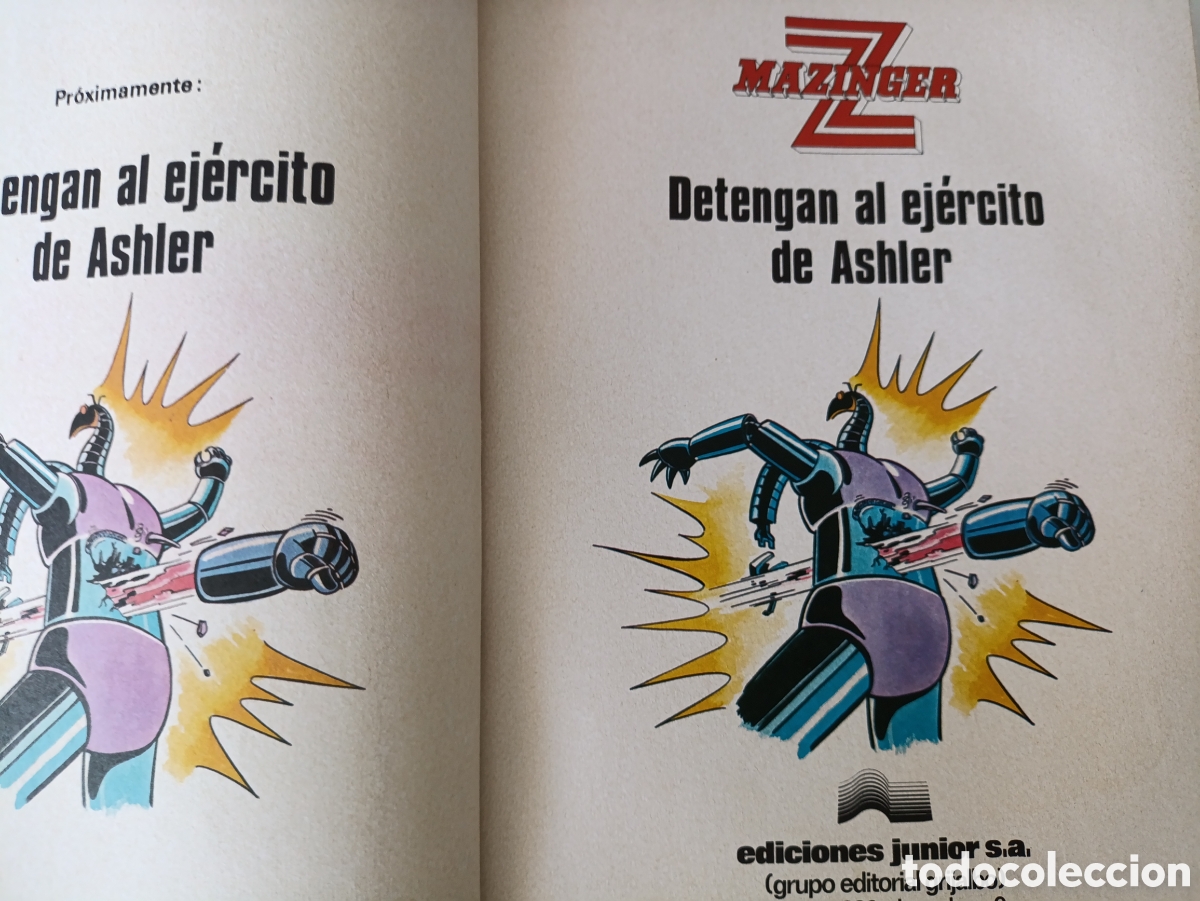 C&oacute;mics: Tomo con 6 cap&iacute;tulos Mazinger z .1978 - Foto 10
