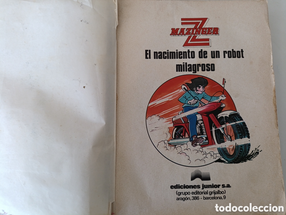 C&oacute;mics: Tomo con 6 cap&iacute;tulos Mazinger z .1978 - Foto 11