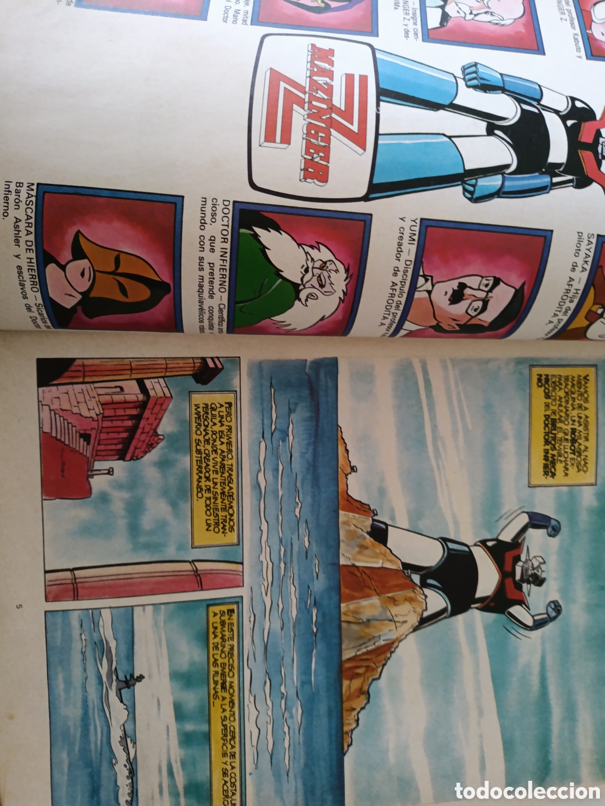 C&oacute;mics: Tomo con 6 cap&iacute;tulos Mazinger z .1978 - Foto 12