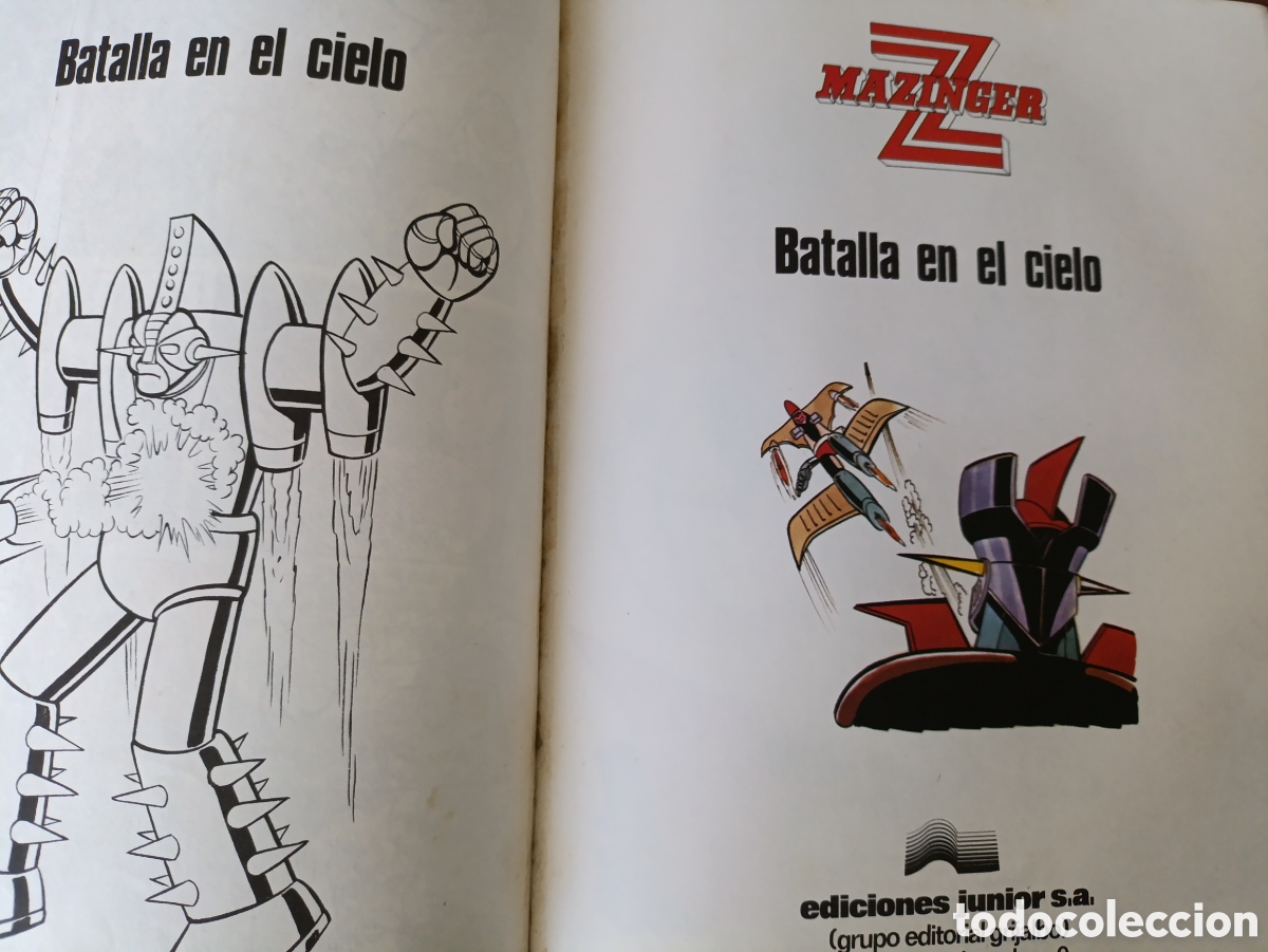 C&oacute;mics: Tomo con 6 cap&iacute;tulos Mazinger z .1978 - Foto 1
