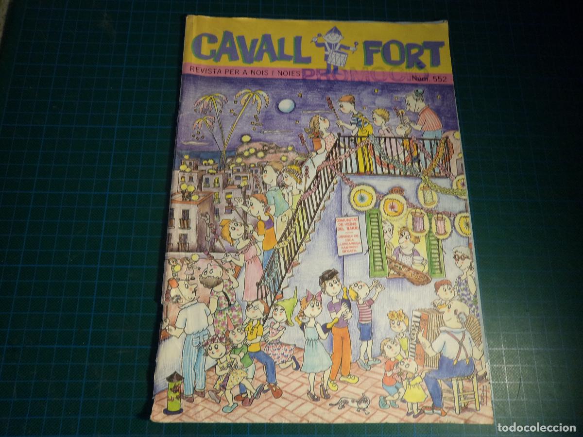 C&oacute;mics: Cavall Fort. N&ordm; 552. Editora Santa Maria. - Foto 1