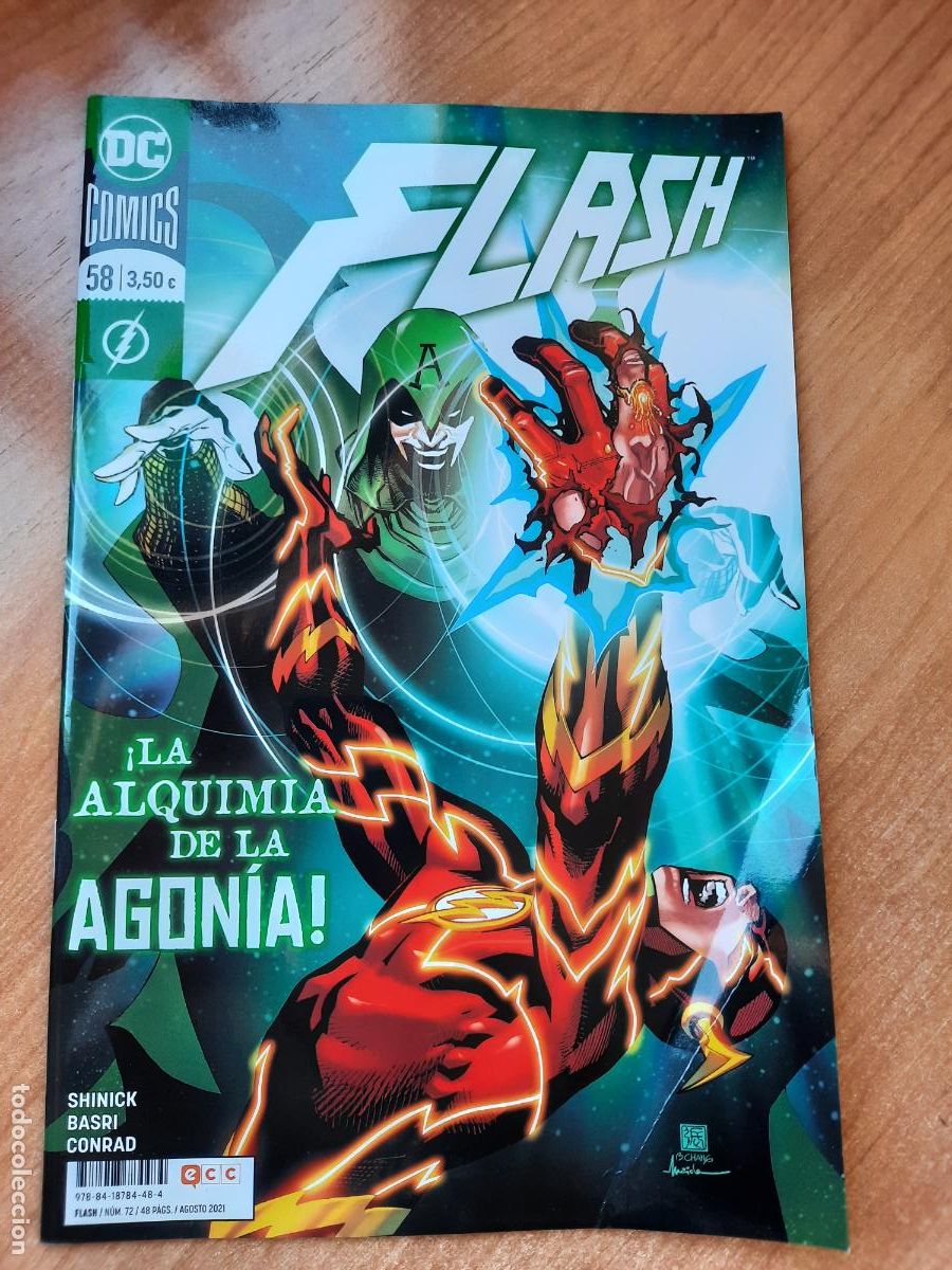 C&oacute;mics: FLASH N&ordm; 72/58 ED. DC COMICS - Foto 1