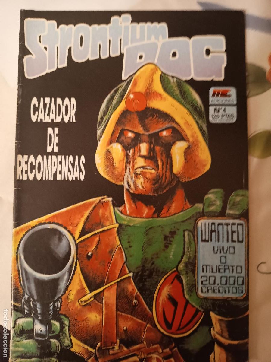 C&oacute;mics: STRONTIUM DOG - CAZADOR DE RECOMPENSAS. NUM 4 MC EDICIONES - Foto 1