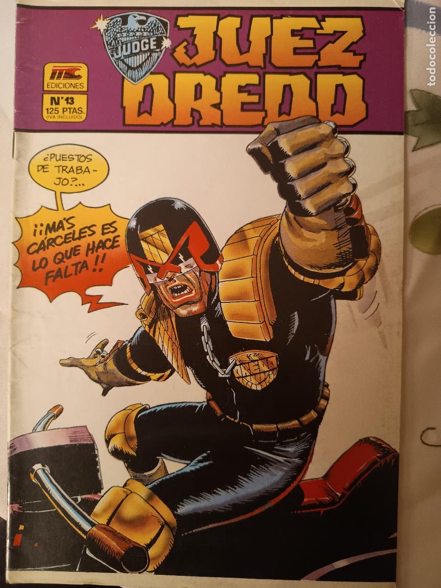 C&oacute;mics: JUEZ DREDD NUM 13. MC EDICIONES - Foto 1