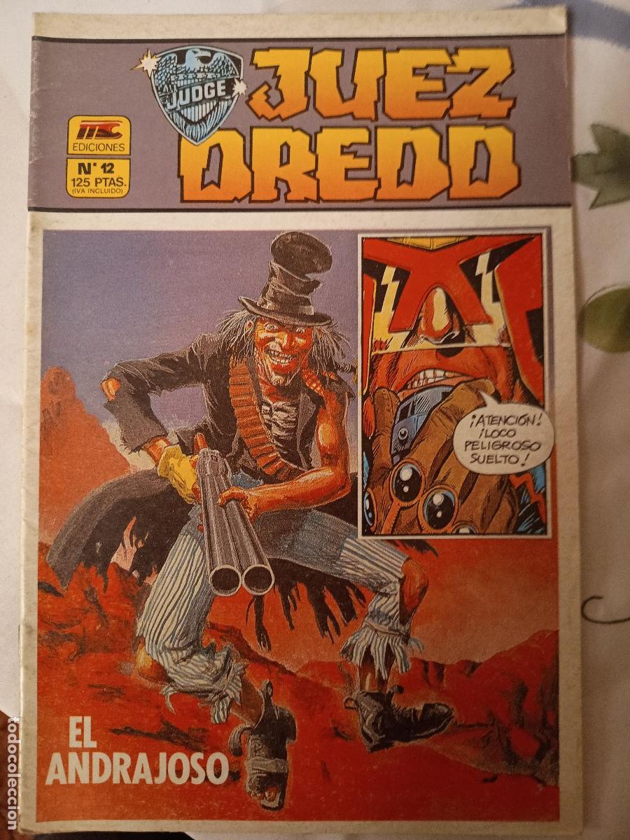 C&oacute;mics: JUEZ DREDD NUM 12 MC EDICIONES - Foto 1