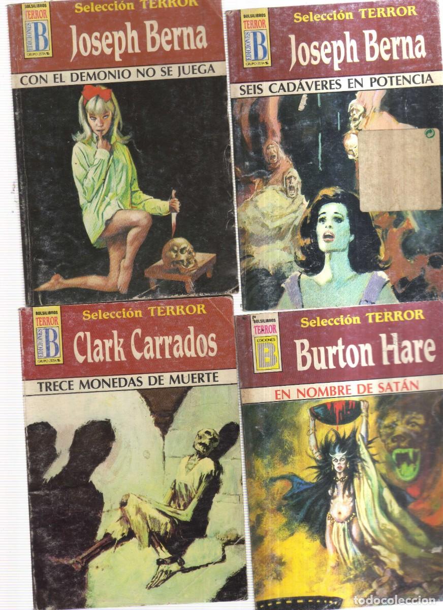 C&oacute;mics: TERROR NOVELAS LOTE DE 8 EJEMPLARES - Foto 1