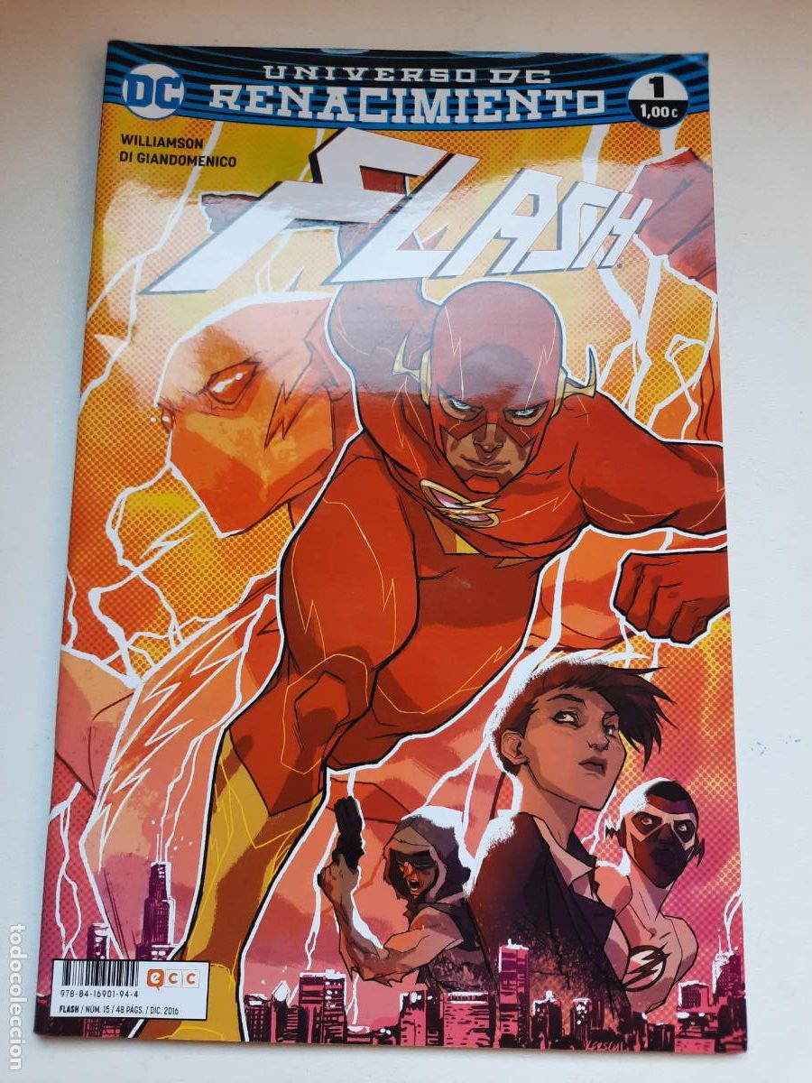 C&oacute;mics: FLASH: RENACIMIENTO N&ordm; 1 AL 4 - ED. DC - Foto 2