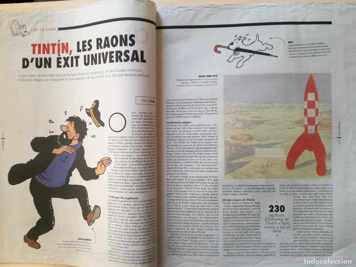 C&oacute;mics: RELLEGIR TINTIN - ESPECIAL ARA DIUMENGE 2016 - Foto 2