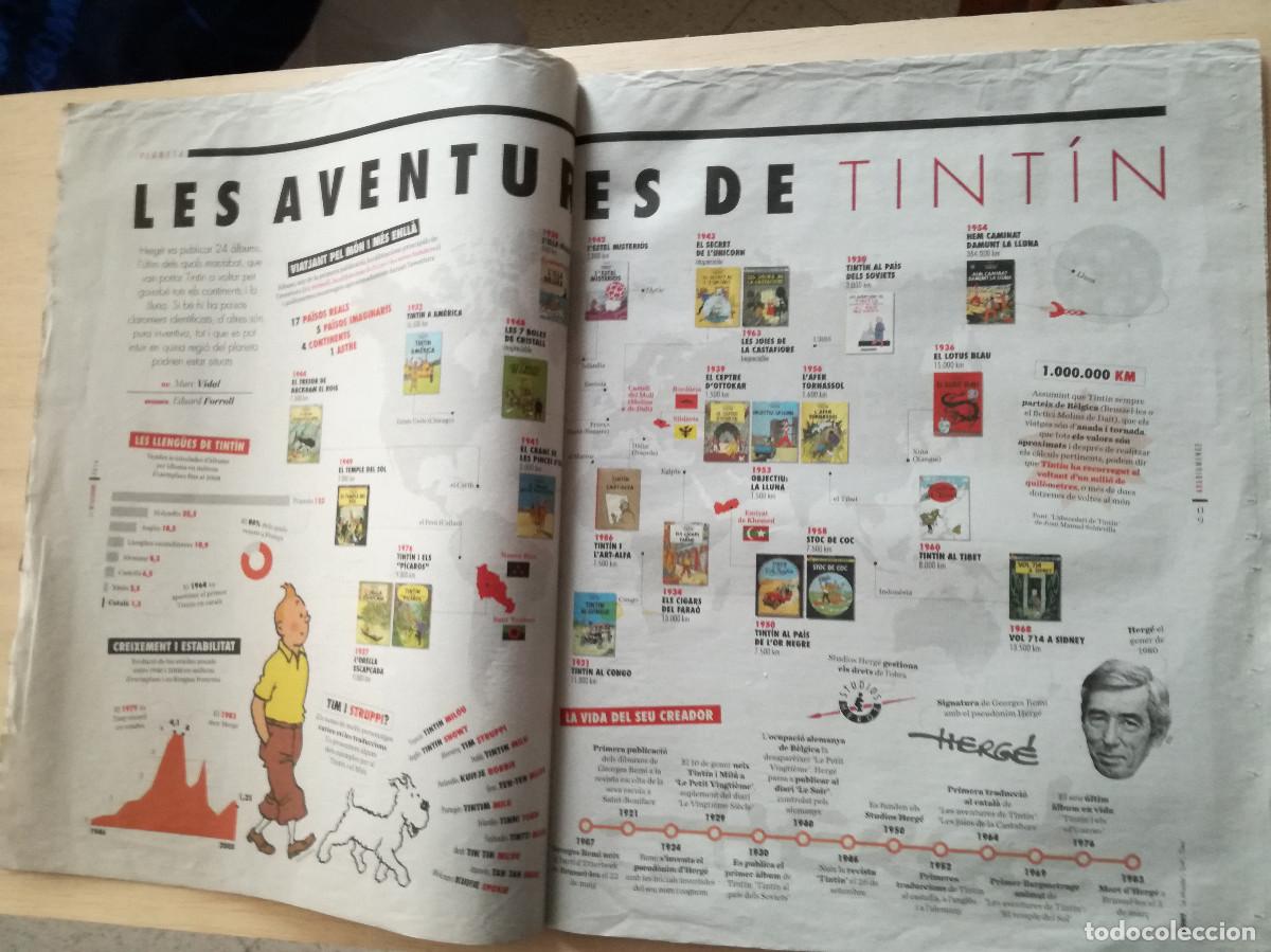 C&oacute;mics: RELLEGIR TINTIN - ESPECIAL ARA DIUMENGE 2016 - Foto 3