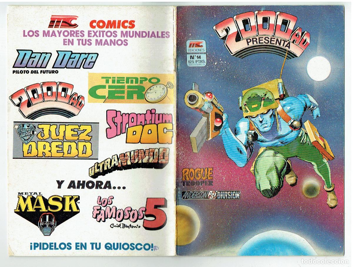 C&oacute;mics: 2000AD. N&ordm; 14. ROGUE TROPER. MC EDICIONES, 1986.(C/A20) - Foto 2