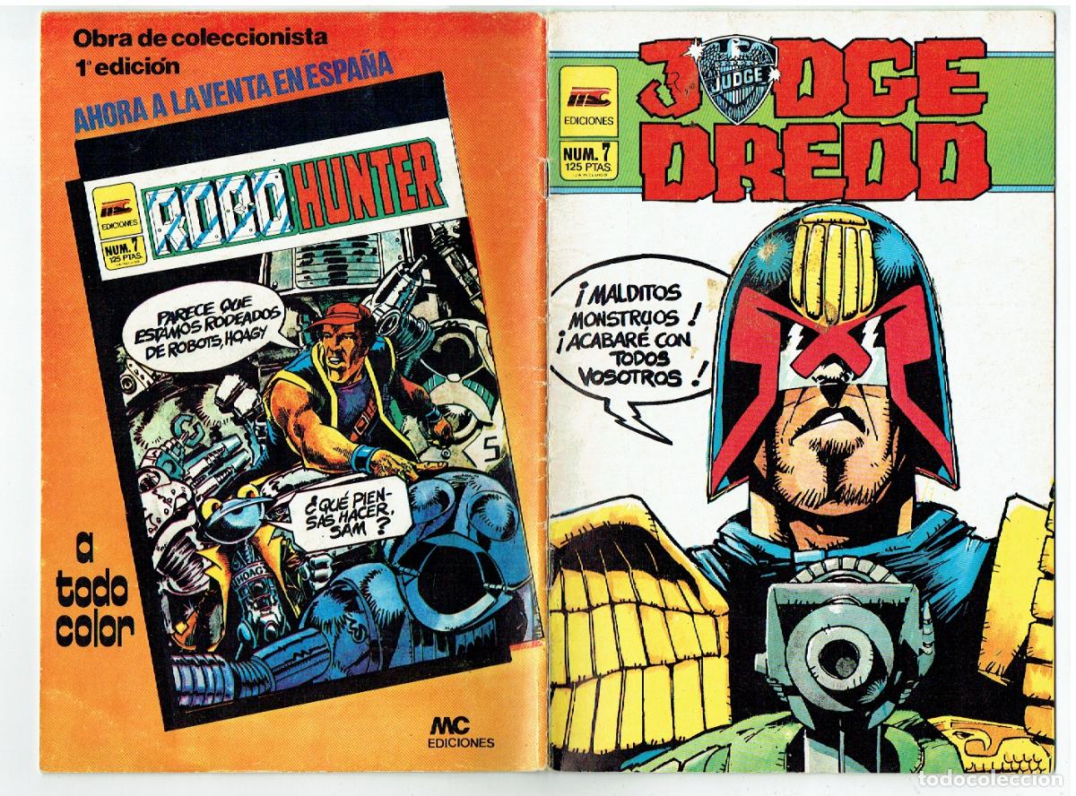 C&oacute;mics: JUDGE DREDD. N&ordm; 7. MC EDICIONES, 1986.(C/A20) - Foto 2
