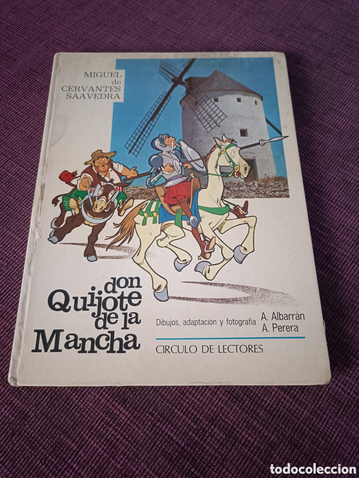 C&oacute;mics: Don Quijote de la Mancha. Comic. Circulo de lectores - Foto 1